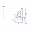 Треугольная пластина из анодированного алюминия Triangle Plate 6*8 (Pair) - «globural.ru» - Ивантеевка
