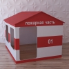Детский игровой домик «Пожарная служба» - «globural.ru» - Ивантеевка