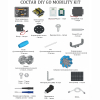 Robo kit DIYGO Мобильный робот с колесами всенаправленного движения - «globural.ru» - Ивантеевка