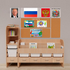 Уголок патриотического воспитания для дошкольников "Россия" Стандартный - «globural.ru» - Ивантеевка