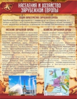 Стенд "Населения и хозяйство Зарубежной Европы" - «globural.ru» - Ивантеевка