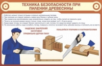 Стенд "ТБ при пилении древесины" - «globural.ru» - Ивантеевка