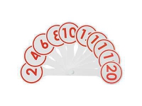 Касса-веер цифр от 0 до 20 - «globural.ru» - Ивантеевка