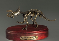 Модель скелета динозавра Triceratops - «globural.ru» - Ивантеевка