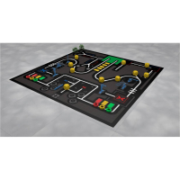 Соревновательное поле с элементами MakeX Stater Arenas Kit - «globural.ru» - Ивантеевка