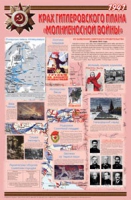 Плакат "Великая Отечественная война: Крах гитлеровского плана «молниеносной войны»" - «globural.ru» - Ивантеевка