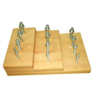 Настольный тренажер "Панель для закручивания гаек". - «globural.ru» - Ивантеевка