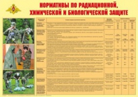 Плакат "Нормативы по радиационной, химической и биологической защите" - «globural.ru» - Ивантеевка