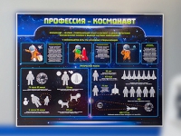 Стенд "Профессия - космонавт" - «globural.ru» - Ивантеевка