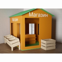 Игровой домик «Рынок» - «globural.ru» - Ивантеевка