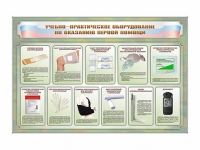 Стенды "Учебно-практическое оборудование по оказанию первой помощи" - «globural.ru» - Ивантеевка
