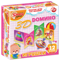 Комплект развивающих игр 3-5 лет. 3D домино (3-5 лет) - «globural.ru» - Ивантеевка