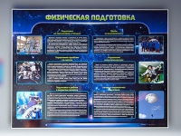 Стенд "Физическая подготовка" (вариант 2) - «globural.ru» - Ивантеевка