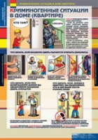 ОБЖ Поведение в криминогенных ситуациях (комплект таблиц) - «globural.ru» - Ивантеевка