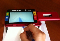 Электронный ручной портативный видеоувеличитель "Рубин" - «globural.ru» - Ивантеевка