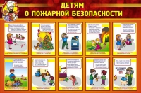Стенд "Детям о пожарной безопасности" - «globural.ru» - Ивантеевка