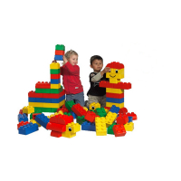 Набор мягких кубиков "LEGO SOFT" - «globural.ru» - Ивантеевка