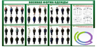 Стенд "Военная форма одежды" - «globural.ru» - Ивантеевка