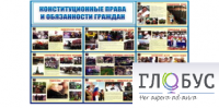 Стенд "Конституционные права и обязанности граждан" - «globural.ru» - Ивантеевка