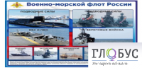 Стенд "Военно-морской флот России" - «globural.ru» - Ивантеевка