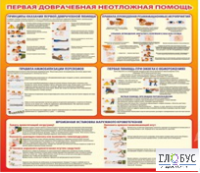 Стенд "Первая доврачебная неотложная помощь" - «globural.ru» - Ивантеевка