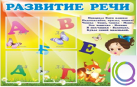 Стенд "Развитие речи" (вариант 1) - «globural.ru» - Ивантеевка
