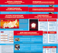 Комплект таблиц Основы гражданской обороны МЧС РФ (13 штук)	 - «globural.ru» - Ивантеевка