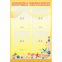 Стенд "Нормы питания" - «globural.ru» - Ивантеевка