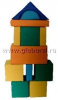 Мягкий модуль-конструктор "Городок" 2 (ВИК) - «globural.ru» - Ивантеевка