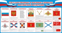 Стенд "Государственные и военные символы РФ" - «globural.ru» - Ивантеевка