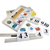 Счетная лесенка (ламинированная, с магнит. креплением) - «globural.ru» - Ивантеевка
