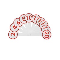Касса-веер цифр от 0 до 20 - «globural.ru» - Ивантеевка