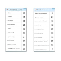 Комплект карточек (10) "Обучающий калейдоскоп. Умножение на 3, 4 и 6" - «globural.ru» - Ивантеевка