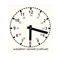 Часовой циферблат раздаточный - «globural.ru» - Ивантеевка