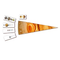 Модель-аппликация "Сравнительные размеры Солнца, планет и их спутников" - «globural.ru» - Ивантеевка