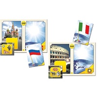 Настольно-печатная игра "Флаги стран мира 1. Европа" - «globural.ru» - Ивантеевка