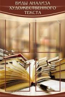 Стенд "Виды анализа художественного текста" - «globural.ru» - Ивантеевка