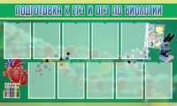 Стенд "Подготовка к ЕГЭ и ОГЭ по биологии" (вариант 2) - «globural.ru» - Ивантеевка