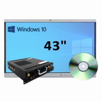 Интерактивная панель 43" (встроенный ПК, Win10) - «globural.ru» - Ивантеевка