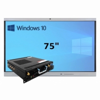 Интерактивная панель 75" (встроенный ПК, Win10, Intel i5) - «globural.ru» - Ивантеевка