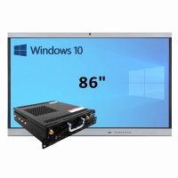 Интерактивная панель 86" (встроенный ПК Win10, Intel i5) - «globural.ru» - Ивантеевка