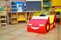 Напольная игрушка "Машинка - гонка" с аппликацией (ВИК) - «globural.ru» - Ивантеевка