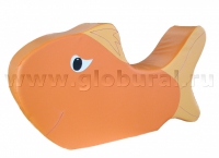 Напольная игрушка "Рыбка" с аппликацией (ВИК) - «globural.ru» - Ивантеевка
