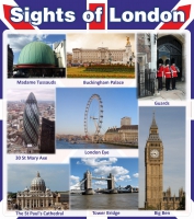 Стенд "Sights of london" - «globural.ru» - Ивантеевка