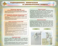 Стенд-уголок "Радиационная, химическая и биологическая защита" - «globural.ru» - Ивантеевка