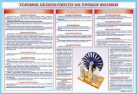 Стенд-уголок "Техника безопасности на уроках физики" - «globural.ru» - Ивантеевка