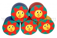 Пуфик «Солнышко» d=50*25см (ВИК) - «globural.ru» - Ивантеевка