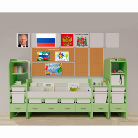 Уголок патриотического воспитания для дошкольников "Россия" Максимальный - «globural.ru» - Ивантеевка