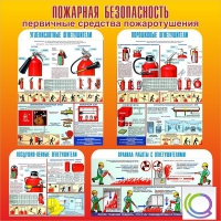 Стенд "Пожарная безопасность" (вариант 2 в ассортименте) - «globural.ru» - Ивантеевка