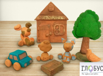 Набор глиняных фигурок для работы психолога № 2 - «globural.ru» - Ивантеевка